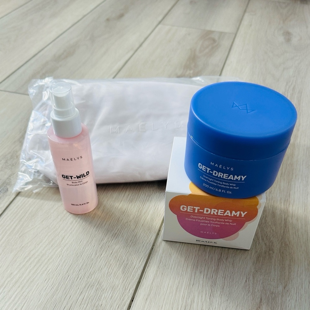 Maely’s Get Wild & Get Dreamy Set with Cosmetic Travel Bag